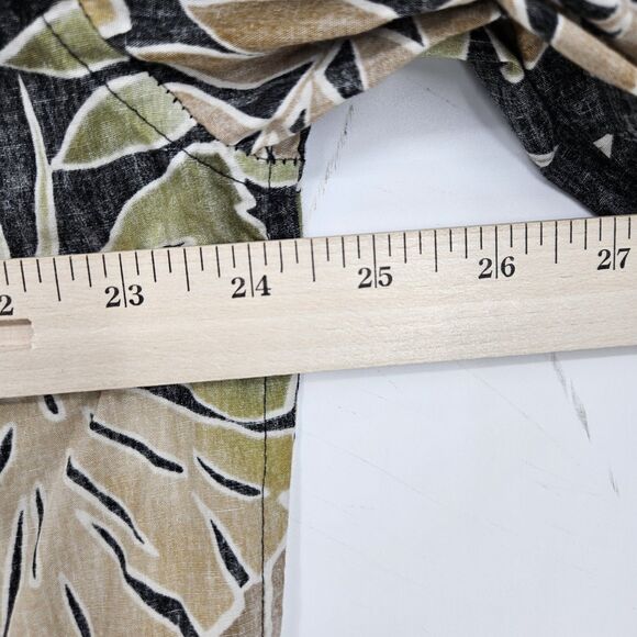 Cooke Street Shirt Mens Large Hawaiian Short Sleeve Button Up Floral Reverse - Picture 8 of 10